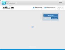 Tablet Screenshot of navotar.com